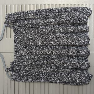 Michael Kors Off-the-Shoulder Top with Ties